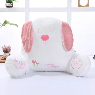 Cute Cartoon Lumbar Support Pillow Office Chair Backrest Pad Car Seat Cushion Pregnant Women Waist Pillow