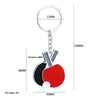 1 Piece Classic Style Boxing Gloves Zinc alloy Unisex Bag Pendant Keychain