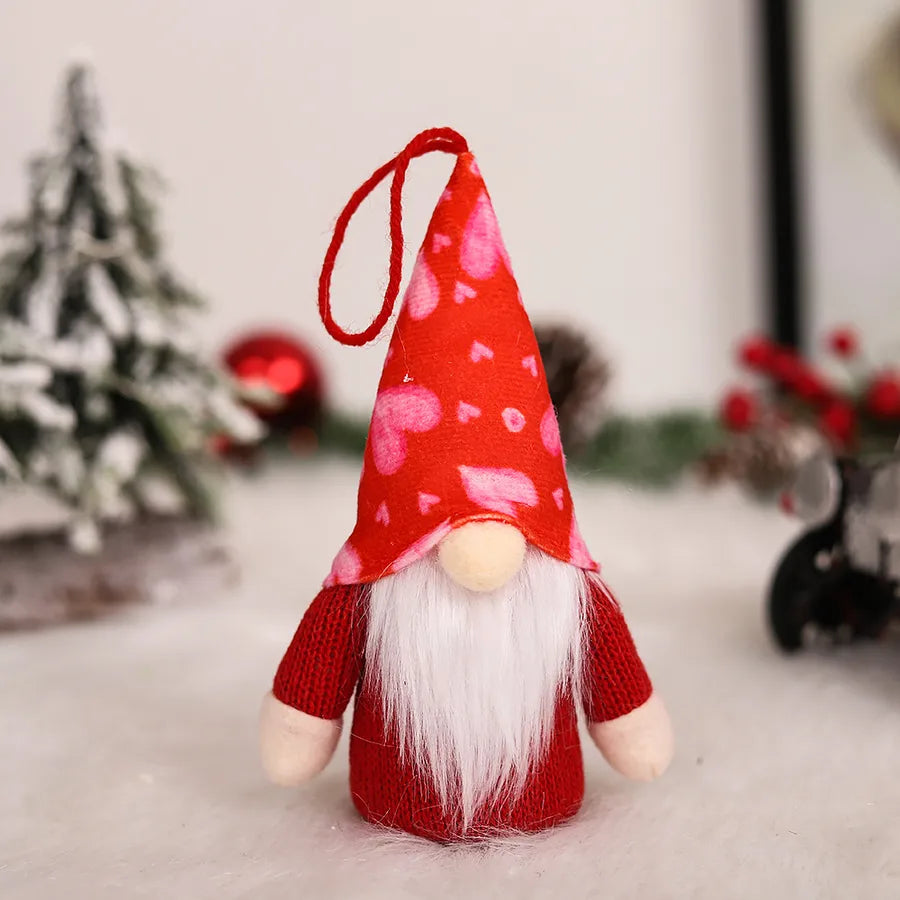Christmas Valentine'S Day Cute Cartoon Holiday Date Hanging Ornaments