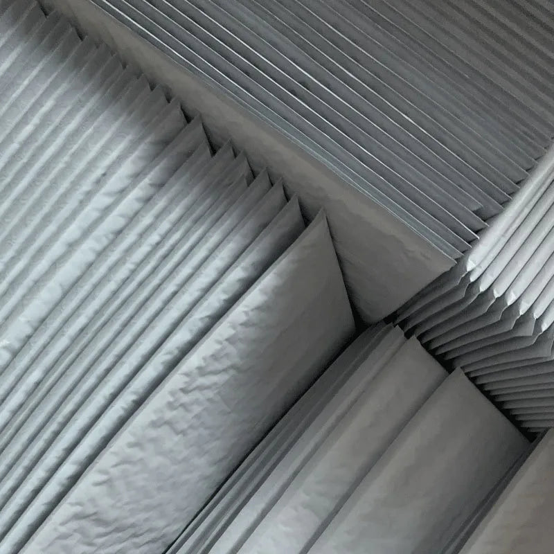 simple grey packaging bubble film self-adhesive packaging bubble bag
