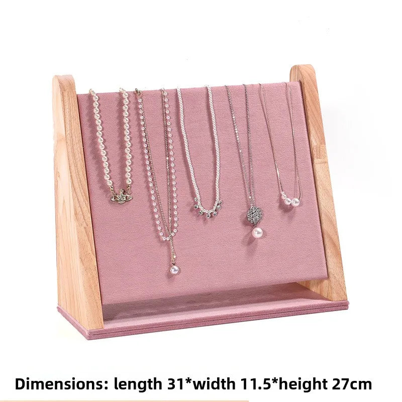 Jewelry Counter Jewelry Display Shelf, Bracelet Ring Ring Display Plate, Necklace Display Stand Set of Ornaments Jewelry Display Shelf