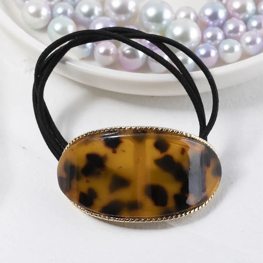 Elegant Women's Geometric Plastic/Resin Hair Tie