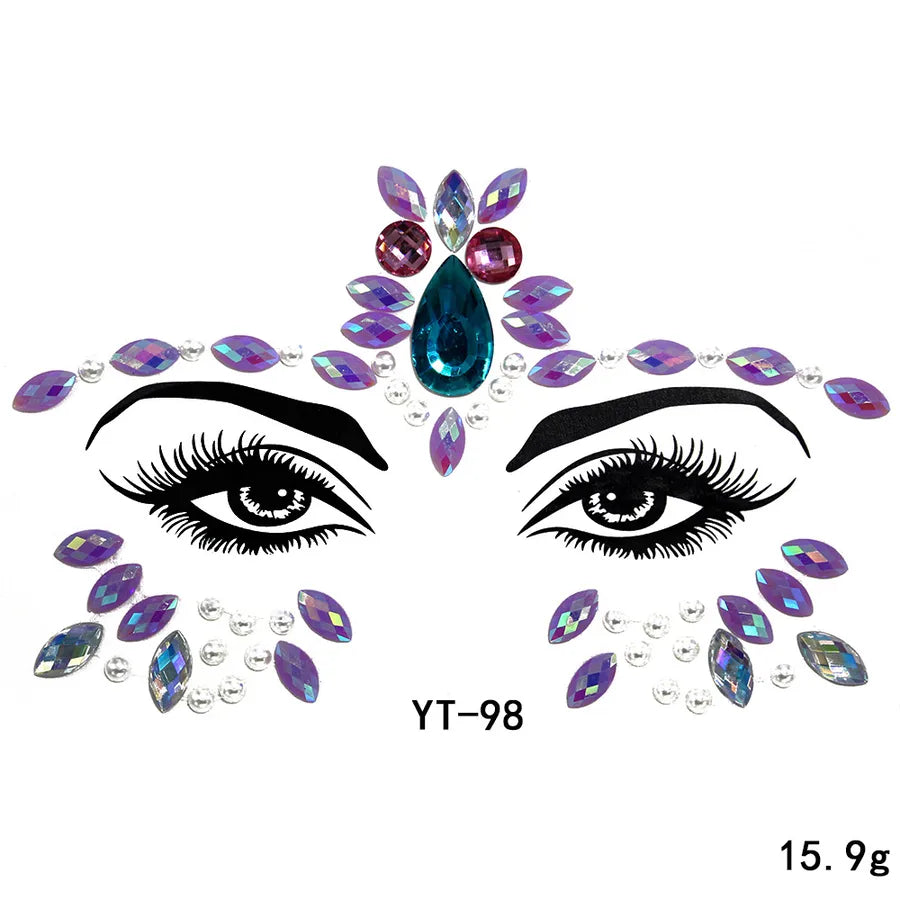 water droplets arylic tattoos & body art 1 piece