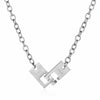 Hip-Hop Solid Color 304 Stainless Steel Patchwork 18K Gold Plated Men's Pendant Necklace