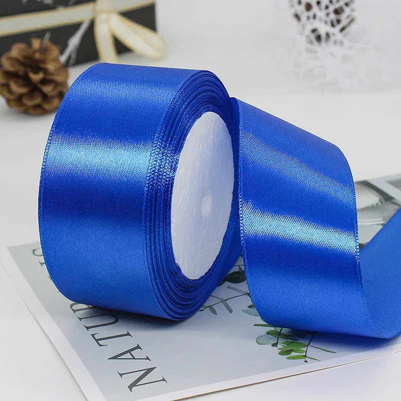 Modern Style Solid Color Polyester Holiday Wedding Birthday Party Supplies Gift Wrapping Supplies 1 Roll