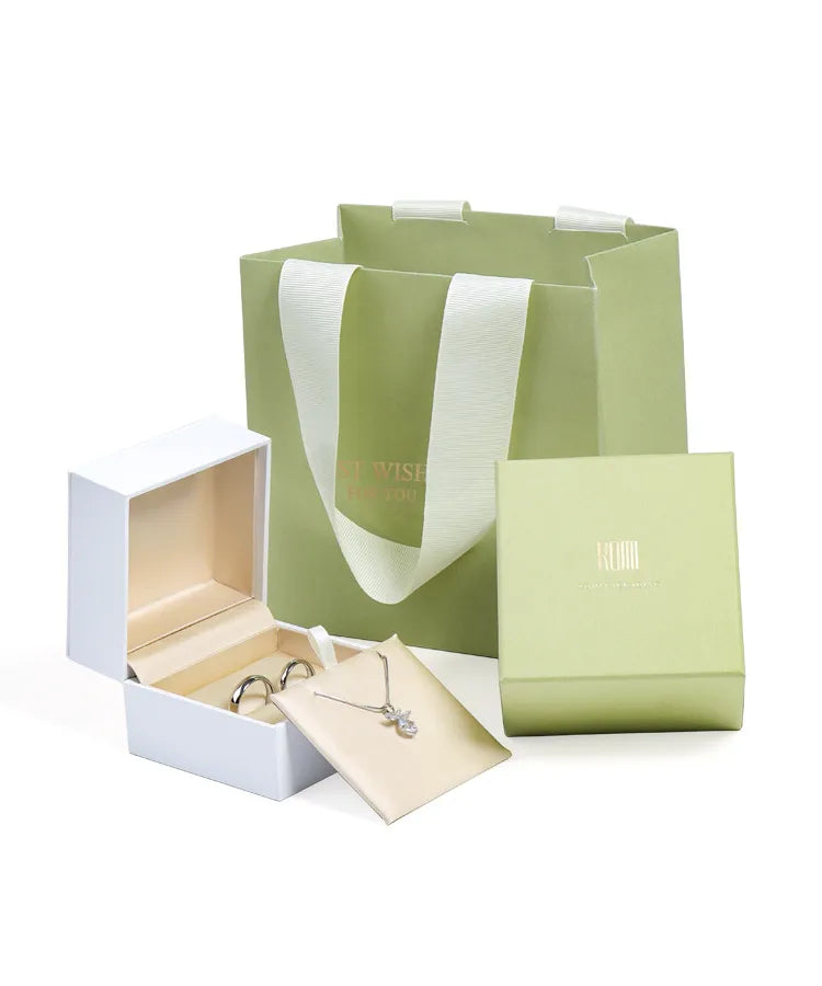 1 Piece 1 Set Paper Elegant Simple Style Daily Date Letter Jewelry Packaging Bags Jewelry Boxes