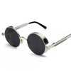 hip-hop punk streetwear round pc round frame full frame men's sunglasses