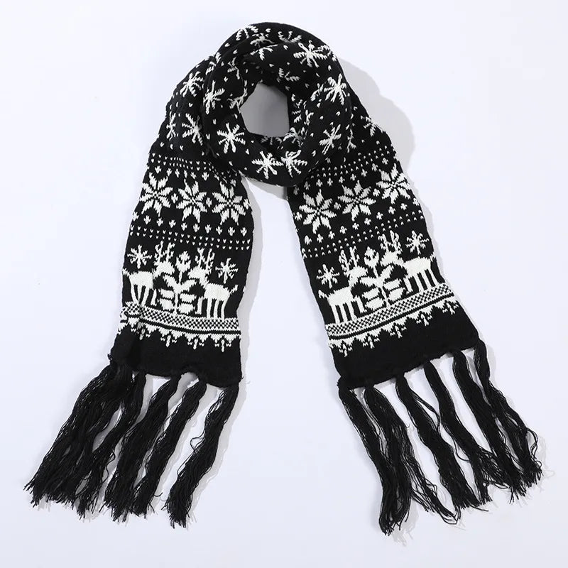 Women's Casual Elk Polyester Scarf