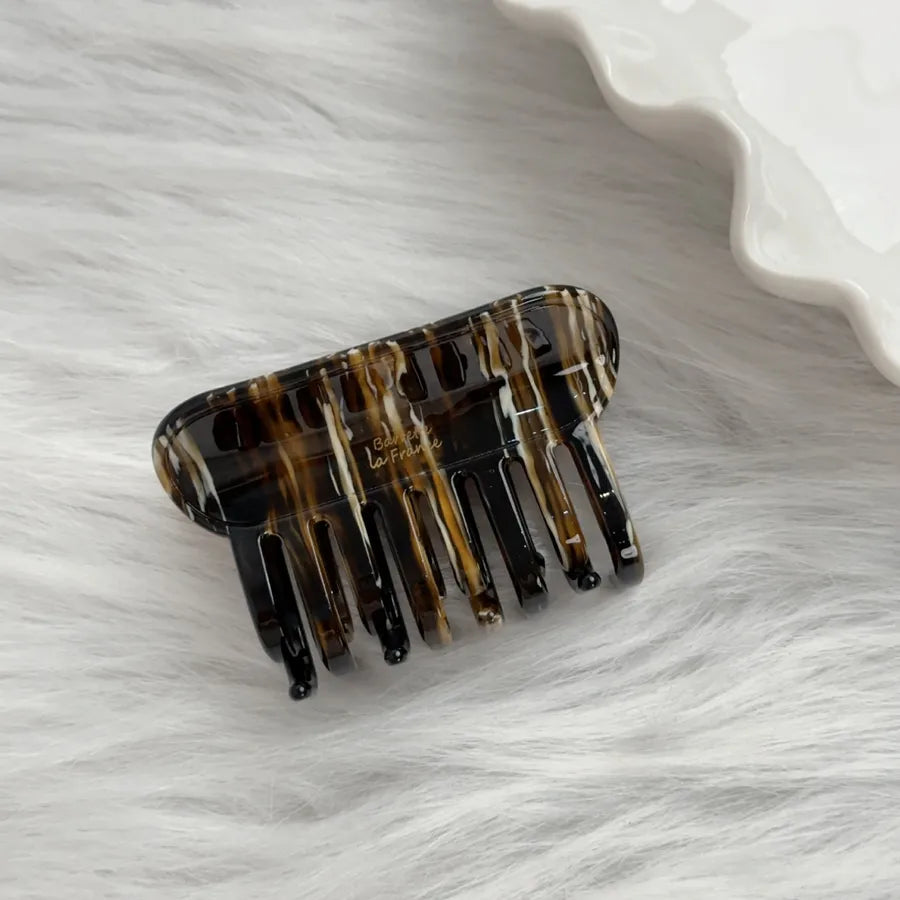 New High-End Acetate Shark Clip Women's Hair Accessories Elegant Chignon Hairpin Stylish Hairgrip Irregular Craft Hair Decor