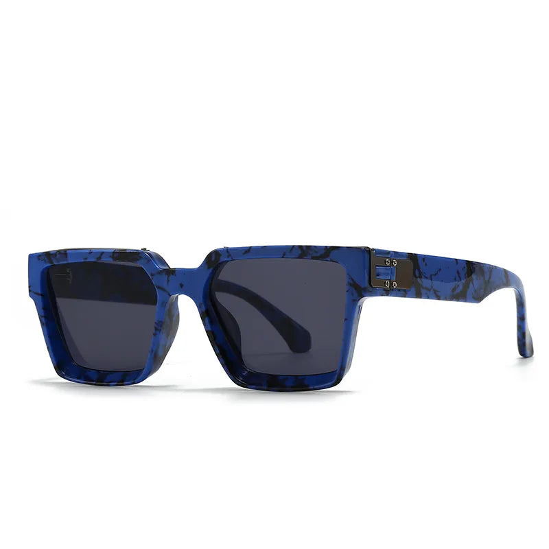 Basic Simple Style Solid Color Pc Square Full Frame Women's Sunglasses