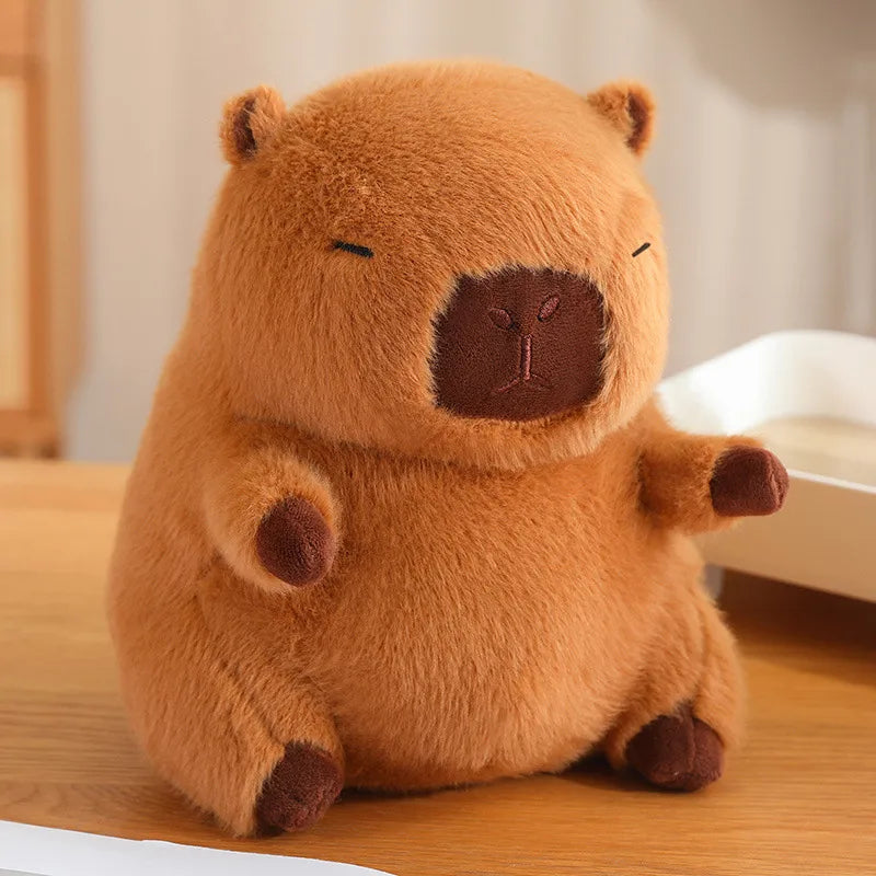 Trendy Capybara Plush Toy Cute Birthday Gift Children's Stuffed Animal Doll Transforming Plushie PP Cotton Material