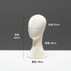 Mannequin Head Display Stand Hat Necklace Holder Pin-able Wig Adult Unisex Model Hairdressing Salon Beauty School Supplies