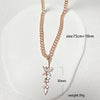 IG Style Simple Style Heart Shape Butterfly 316 Stainless Steel  Alloy Copper Plating Butterfly Inlay Rhinestones Zircon White Gold Plated Gold Plated Women's Waist Chain