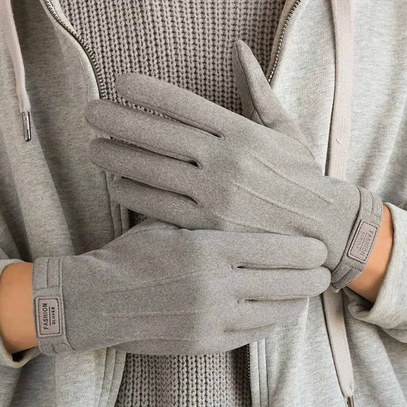 Unisex Basic Solid Color Gloves