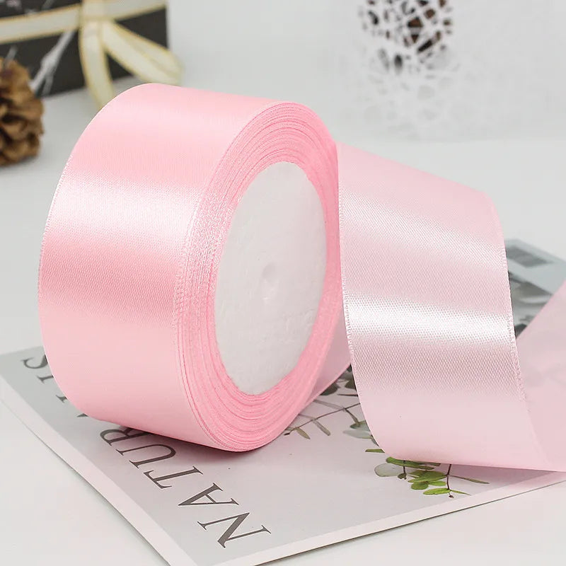 Modern Style Solid Color Polyester Holiday Wedding Birthday Party Supplies Gift Wrapping Supplies 1 Roll