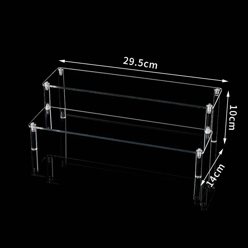 1 Piece Arylic Simple Style Transparent Jewelry Display