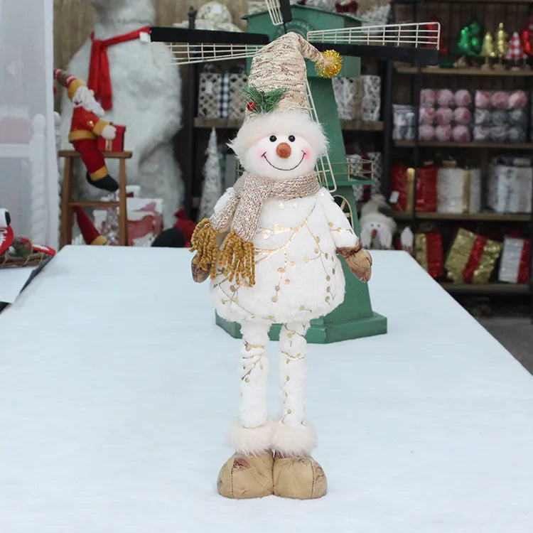 Christmas Cute Snowman PP Cloth Party Ornaments