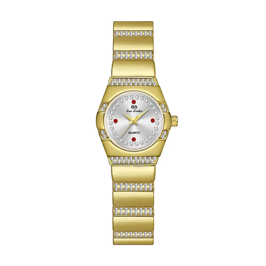 Vintage Style Classic Style Geometric Jewelry Buckle Quartz Watch Women's Watches