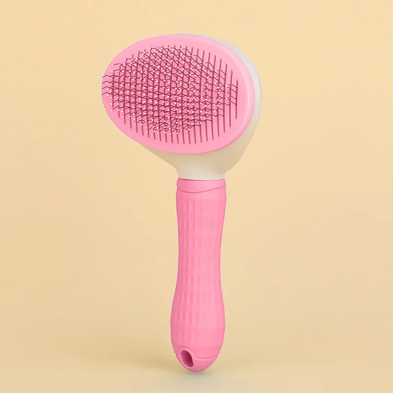 basic stainless steel plastic solid color pet accessories