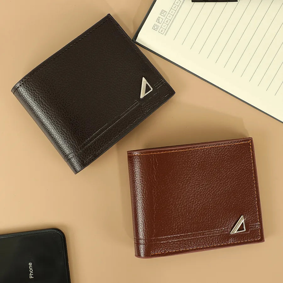 Factory Direct Supply Horizontal Wallet Men's Pu Business Stylish and Versatile Card Holder Large Wallet Multiple Card Slots Retro Wallet