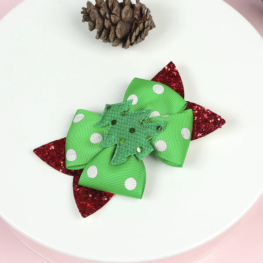 Christmas Cute Christmas Tree Snowflake Elk Ribbon Festival Party Supplies Party Accessories Any Match Assortment Pack