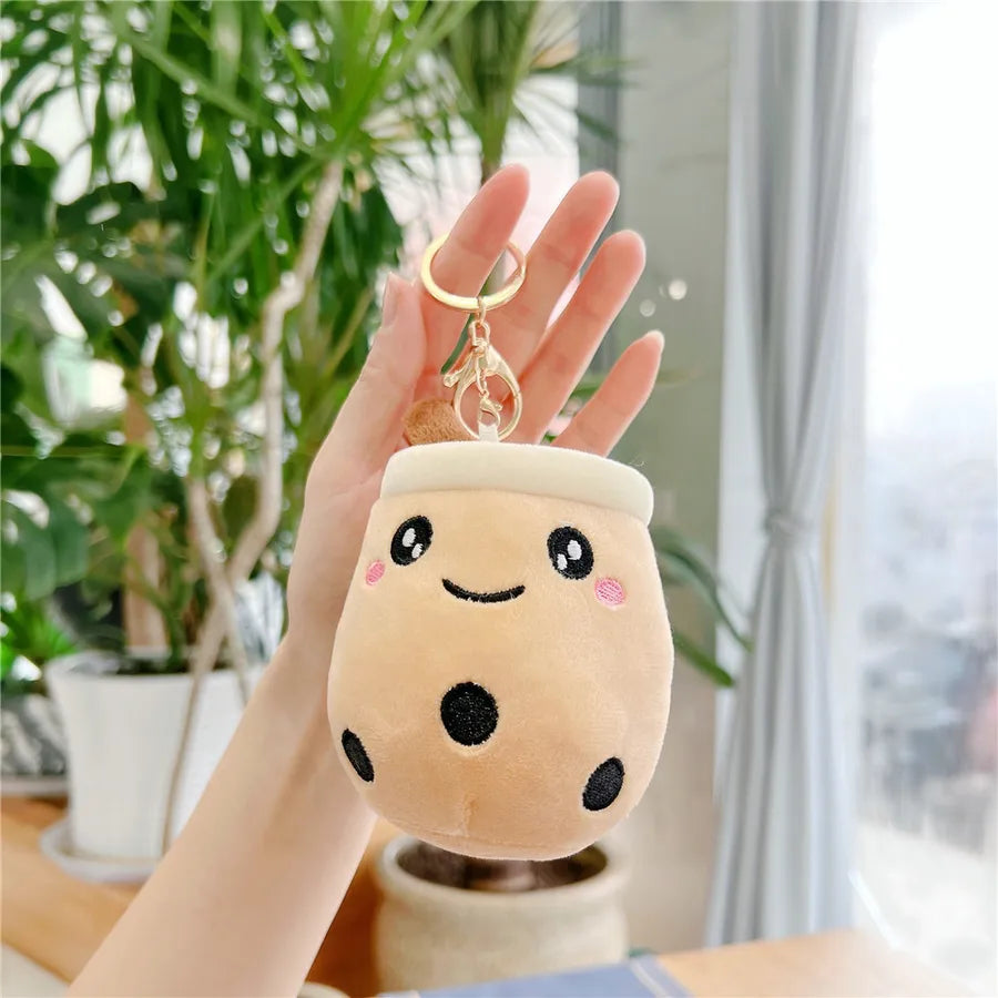 cute cartoon pp cotton women's bag pendant keychain