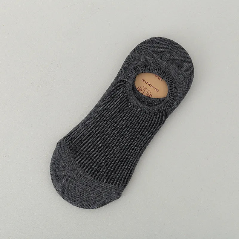 Zhuji socks ladies boat Socks summer shallow mouth invisible spring and autumn cotton non-slip with summer thin short socks women