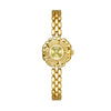 Elegant Solid Color Flower Jewelry Buckle Quartz Watch Women's Watches