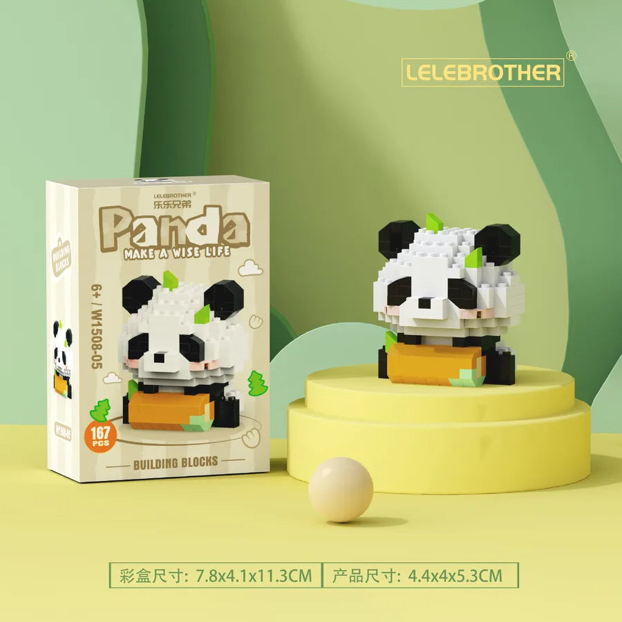 Kids(7-16Years) Children Unisex Panda ABS Building Toys Learning & Education Toys