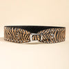 Vintage Style Bohemian Simple Style Leopard Pu Leather Buckle Women's Leather Belts