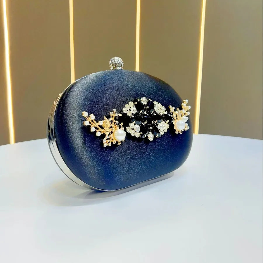 Elegant Diamond Embedded Women's Handbag New Fashion Shoulder Bag Luxury Sensation Clutch Purse For Dinner Party
