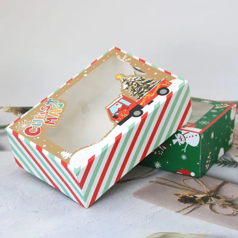 Christmas Christmas House Snowman Banquet Party Gift Wrapping Supplies