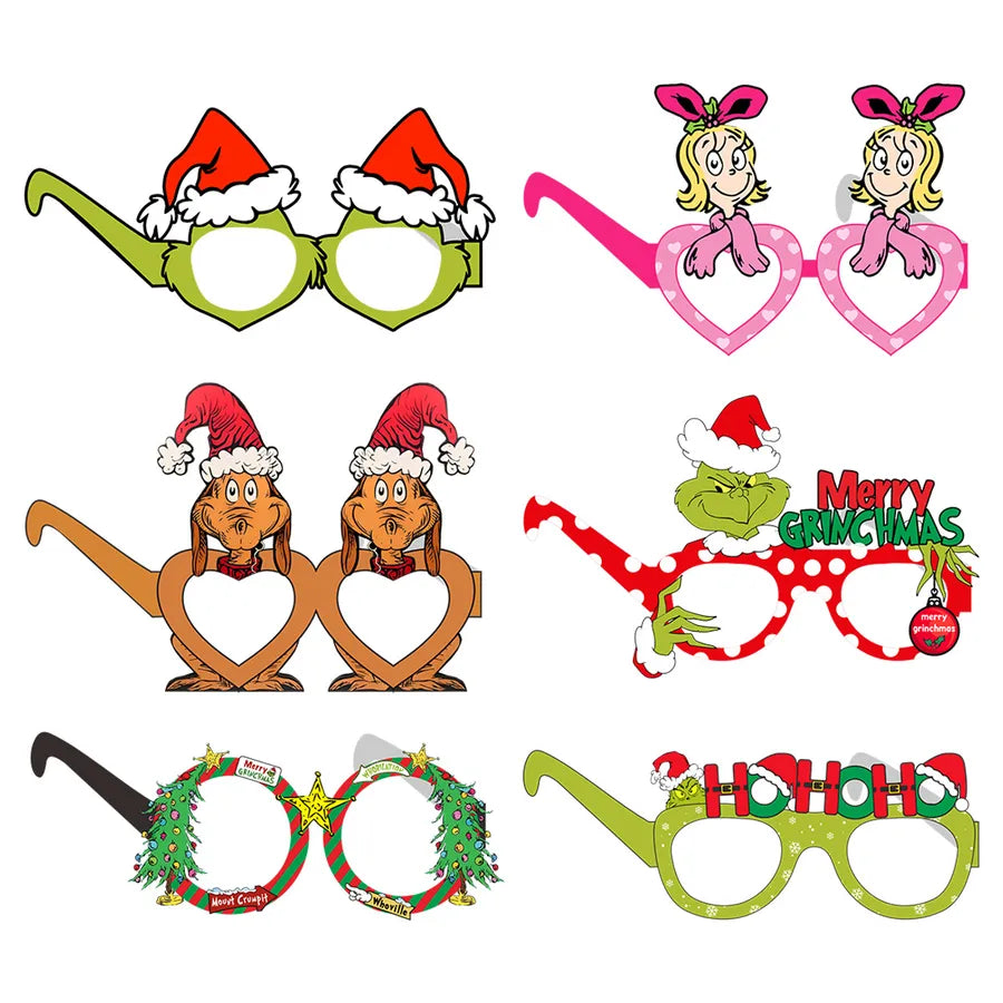 Christmas Casual Cute Christmas Tree Santa Claus Snowman Party