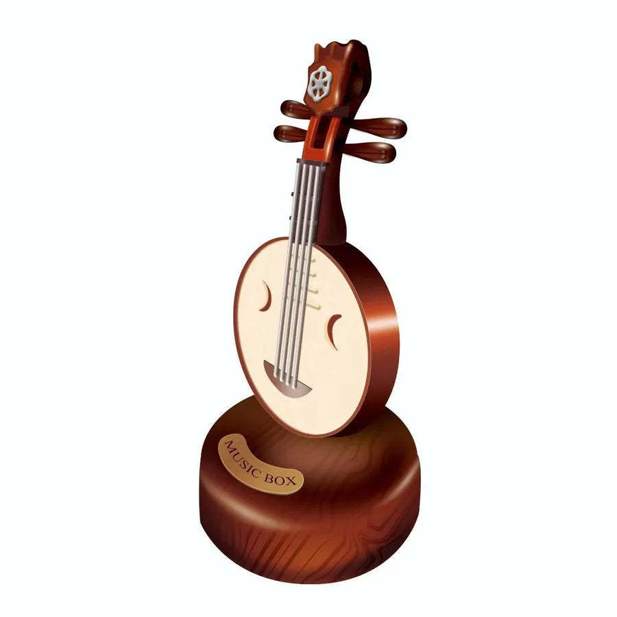 Music Box Color Block Plastic Toys