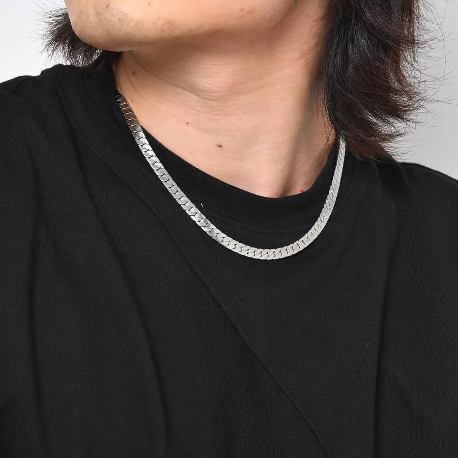 Classic Style Geometric 201 Stainless Steel Men's Necklace Men Chain Necklaces