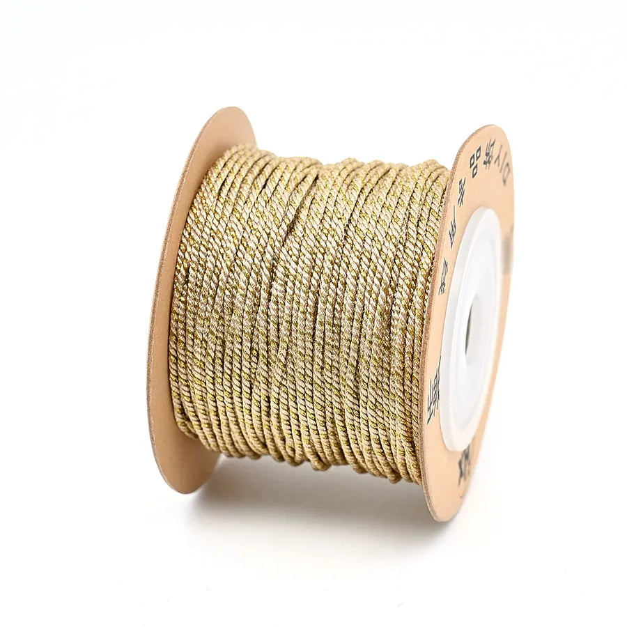 1 Roll/Package Cotton Polyester  Wire Diameter: 1.2mm Jewelry Accessories