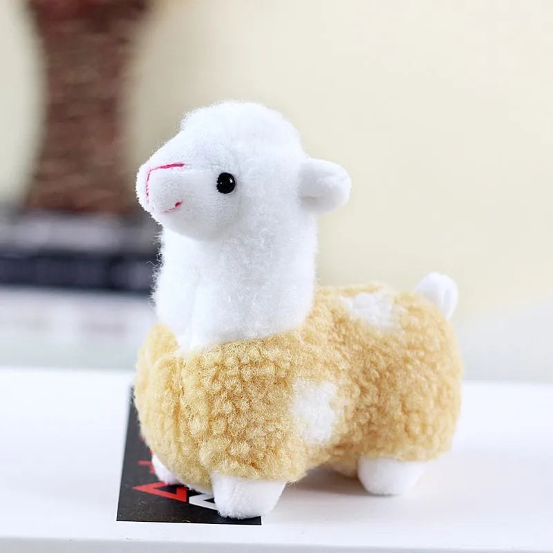 Creative Cute Lamb Pendant Alpaca Plush Pendant Doll Alpaca Doll Pendant Doll Wedding Drop Doll