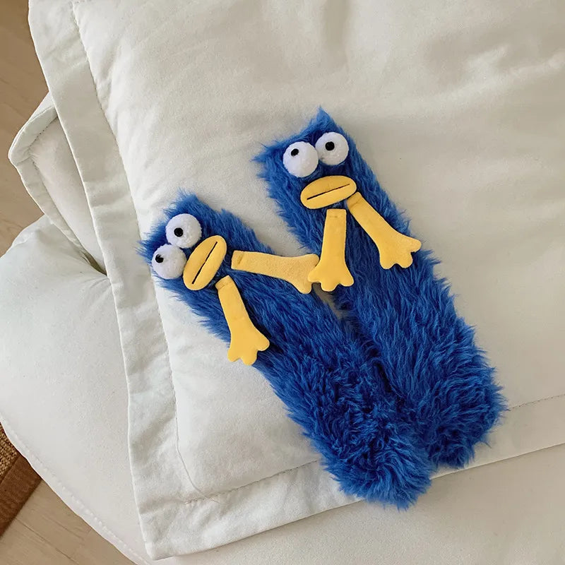 Sweet Women's Cartoon Nylon Ankle Socks A Pair