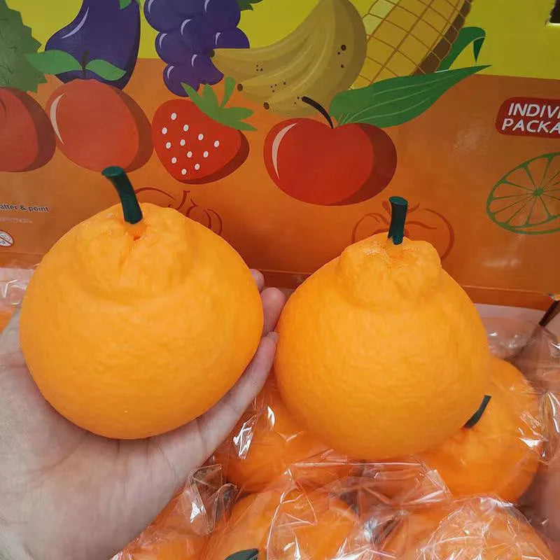 Cartoon Vegetable plastic squishy toy