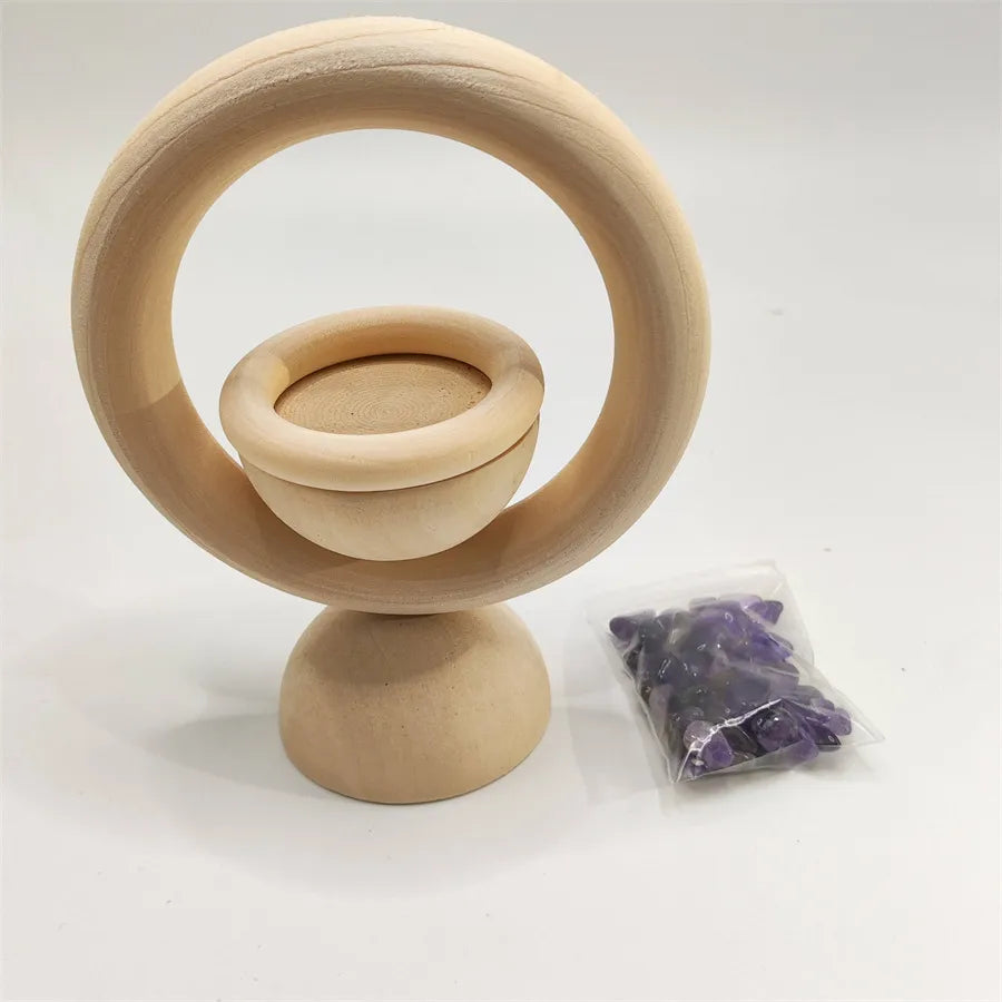 Artistic Round pine Expand Fragrant Wood Home Fragrance