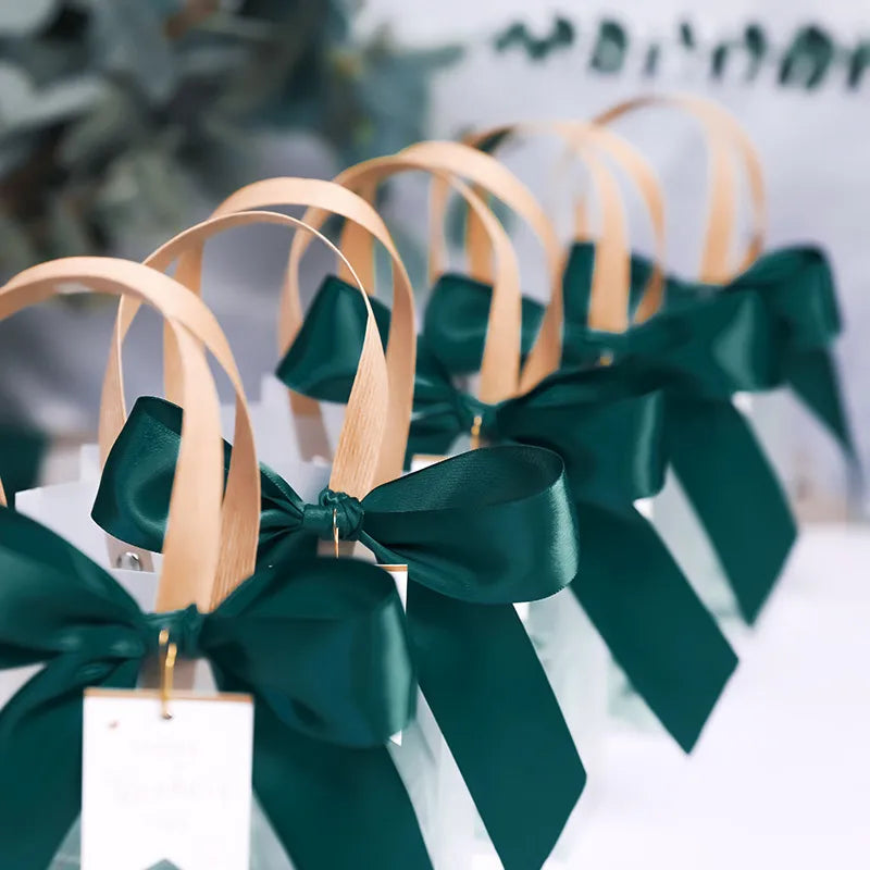 Simple Style Classic Style Solid Color PVC Wedding Gift Wrapping Supplies Gift Wrapping Supplies