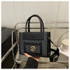 Fashion Printing  Fashionable New Large Capacity Texture Gilding Letters Women's Tote Messenger Shoulder Handbag