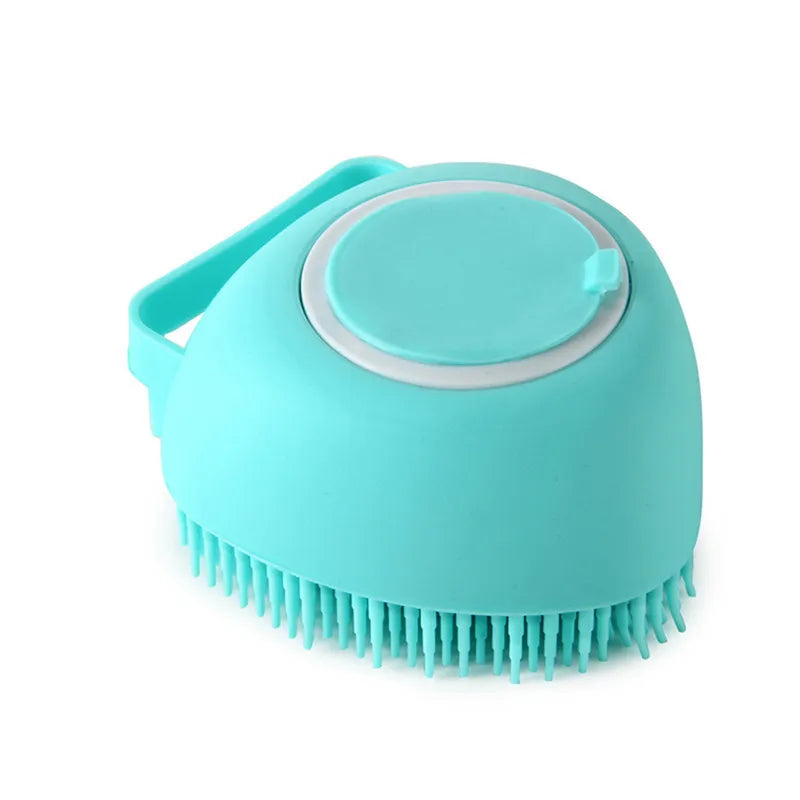 pet shower brush dog massage brush pet massage gloves cat petting hair removal brush pet supplies miracle baby sponge