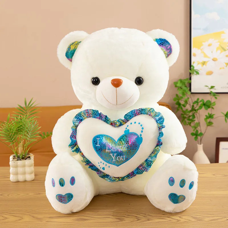 Stuffed Animals & Plush Toys Letter Bear Heart Shape PP cotton Toys
