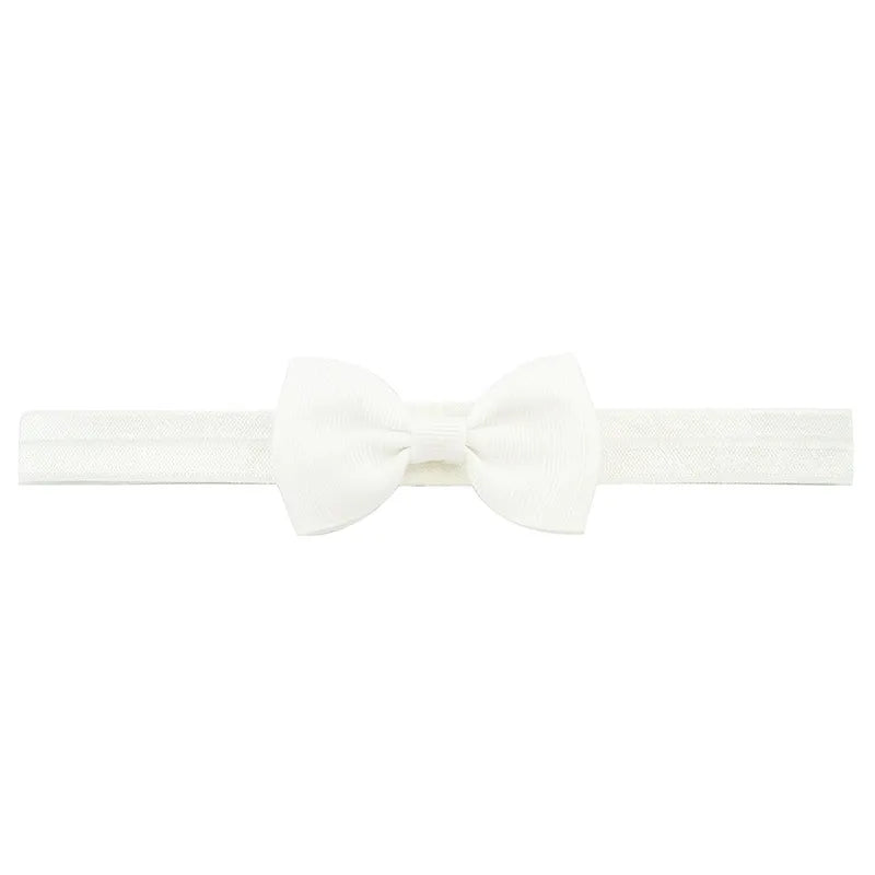Explosive New Hairband Simple  Kidsren's Multi-color Optional Bow Rib Single Knot Headband  Hot Sale