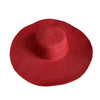 Women's Casual Style Basic Solid Color Big Eaves Straw Hat