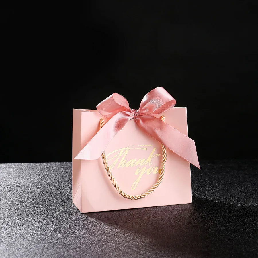 Wedding Letter Bow Knot Paper Holiday Wedding Party Gift Bags