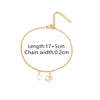 Wholesale Jewelry Elegant Simple Style Classic Style Letter Heart Shape 201 Stainless Steel Copper Artificial Crystal cable chain Bracelets