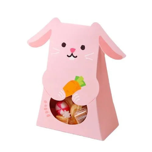 Cute Rabbit Animal Cat Paper Casual Gift Bags Party Supplies Gift Wrapping Supplies 1 Piece