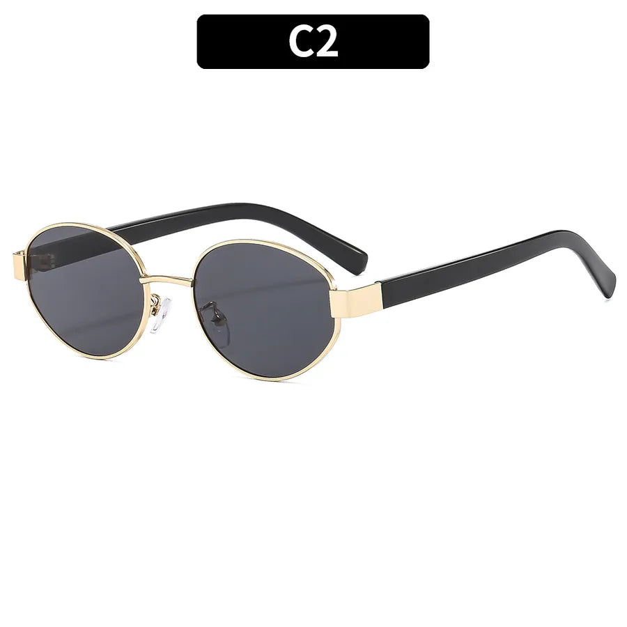 Casual Oval Ac Oval Frame Full Frame Women's Sunglasses